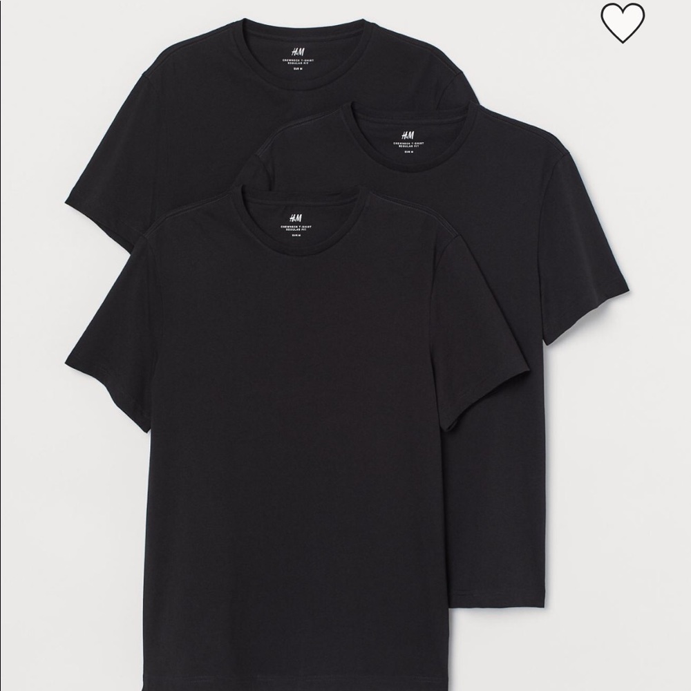 brand new 3pack h&m shirts